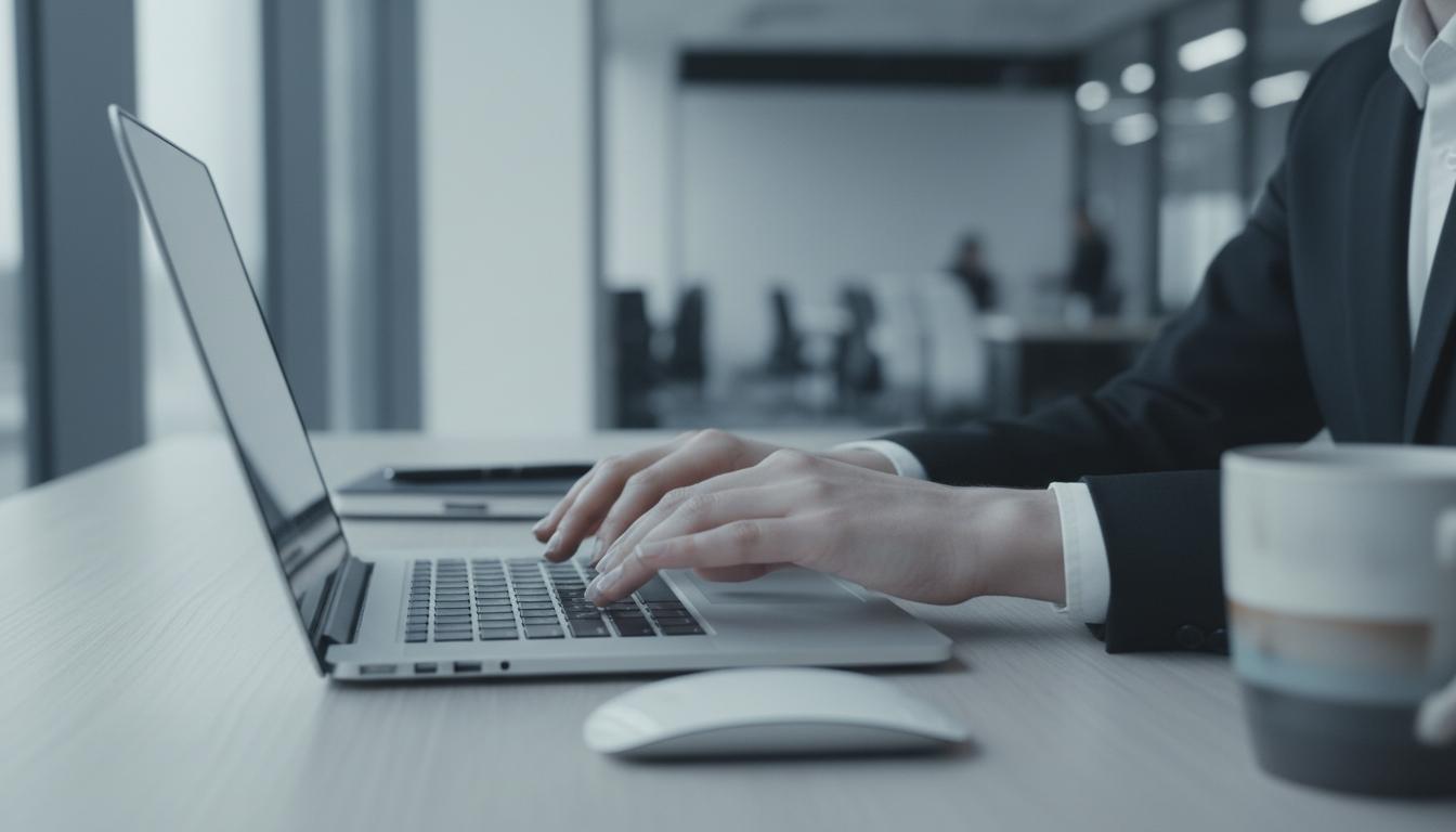 Professionnel travaillant